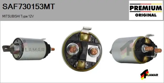 Solenoid Switch, starter (SAF730153MT)