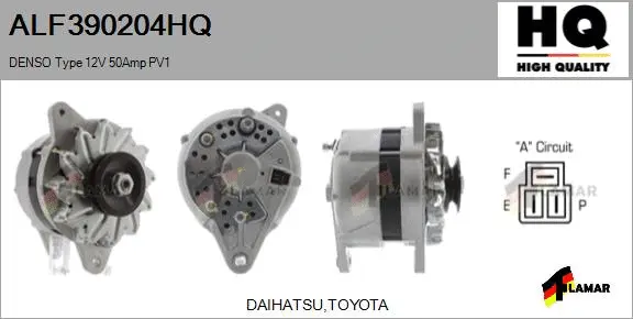 Alternator (ALF390204HQ)