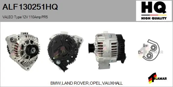 Alternator (ALF130251HQ)