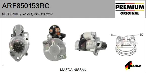 Starter (ARF850153RC)