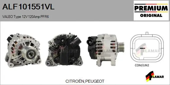 Alternator (ALF101551VL)