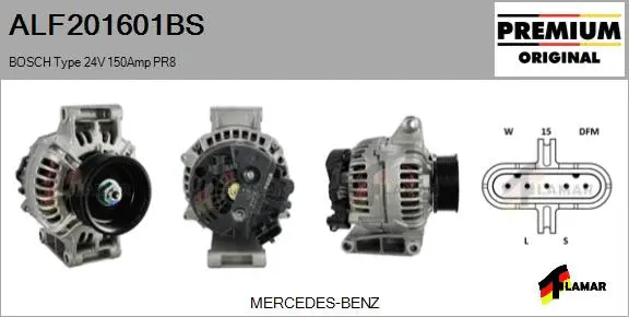 Alternator (ALF201601BS)