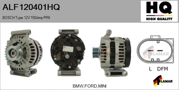 Alternator (ALF120401HQ)