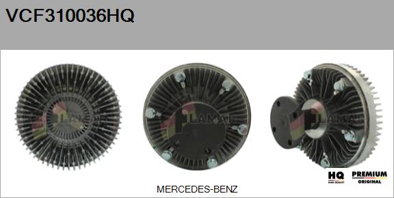 Clutch, radiator fan (VCF310036HQ)