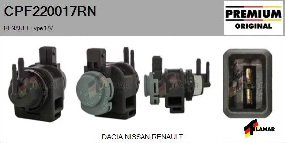 Pressure Converter, exhaust control (CPF220017RN)