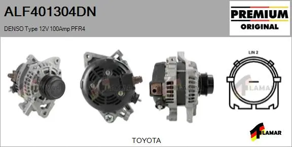 Alternator (ALF401304DN)