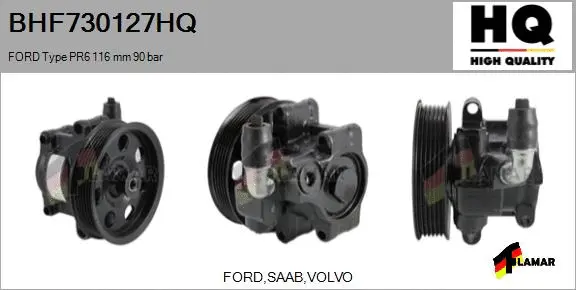 Hydraulic Pump, steering (BHF730127HQ)