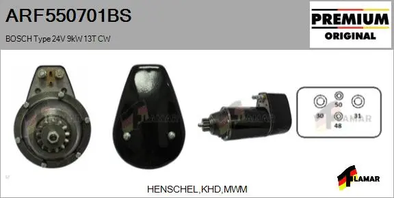 Starter (ARF550701BS)