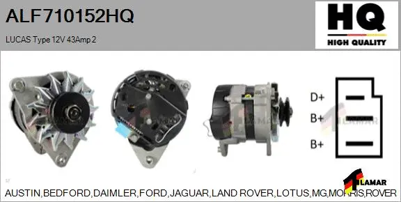 Alternator (ALF710152HQ)