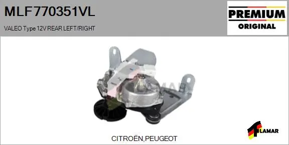 Wiper Motor (MLF770351VL)