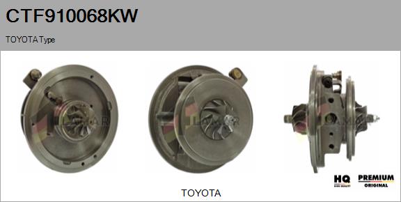 Core assembly, turbocharger (CTF910068KW)
