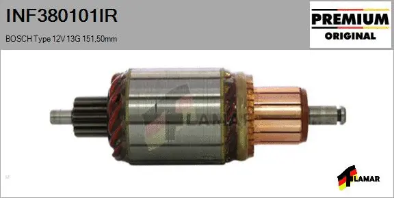 Armature, starter (INF380101IR)