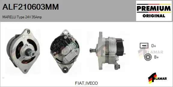 Alternator (ALF210603MM)