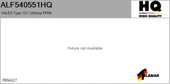 Alternator (ALF540551HQ)