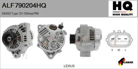 Alternator (ALF790204HQ)