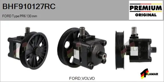 Hydraulic Pump, steering (BHF910127RC)