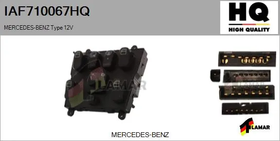 Switch, window regulator (IAF710067HQ)