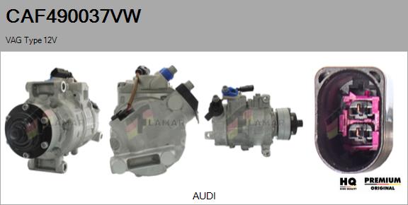 Compressor, air conditioning (CAF490037VW)