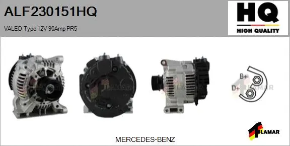 Alternator (ALF230151HQ)