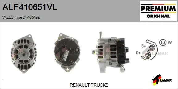 Alternator (ALF410651VL)