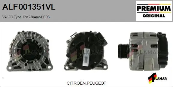 Alternator (ALF001351VL)