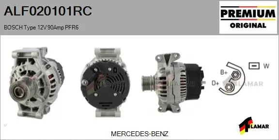 Alternator (ALF020101RC)