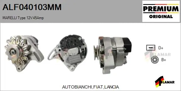 Alternator (ALF040103MM)