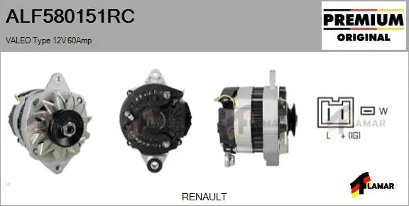 Alternator (ALF580151RC)