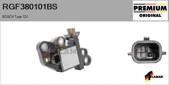 Alternator Regulator (RGF380101BS)