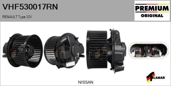 Interior Blower (VHF530017RN)