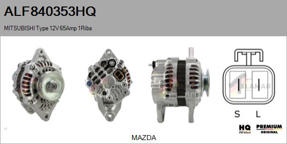 Alternator (ALF840353HQ)