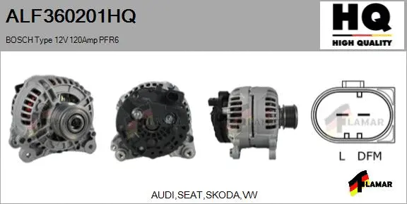 Alternator (ALF360201HQ)