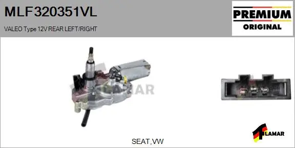 Wiper Motor (MLF320351VL)
