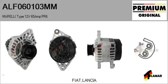 Alternator (ALF060103MM)