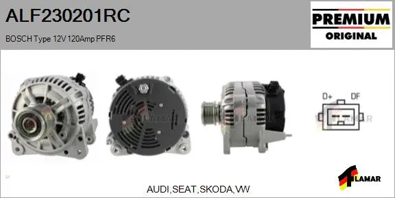 Alternator (ALF230201RC)