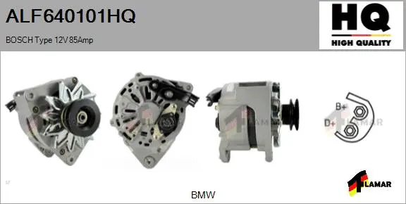 Alternator (ALF640101HQ)