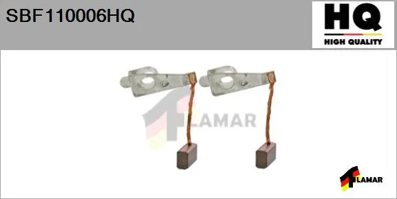 Carbon Brush, starter (SBF110006HQ)