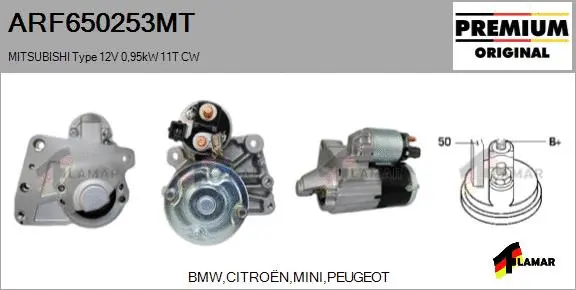 Starter (ARF650253MT)