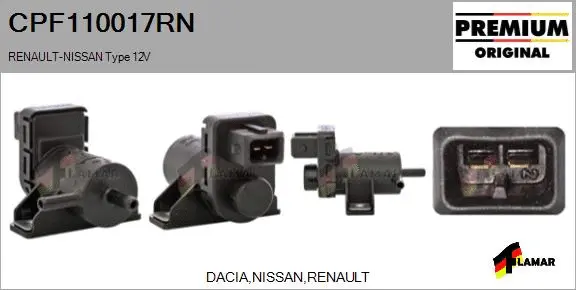 Pressure Converter, exhaust control (CPF110017RN)