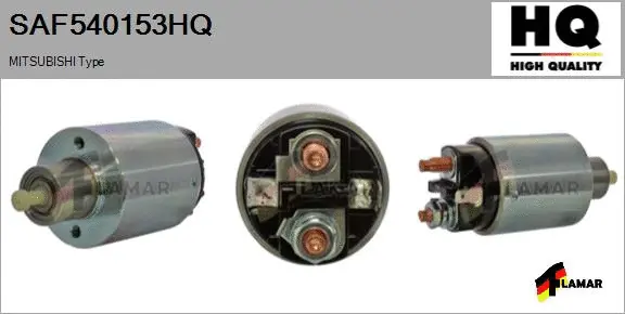 Solenoid Switch, starter (SAF540153HQ)