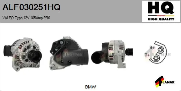 Alternator (ALF030251HQ)