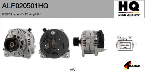 Alternator (ALF020501HQ)