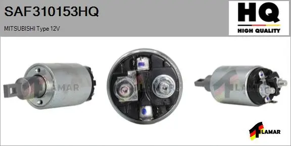 Solenoid Switch, starter (SAF310153HQ)