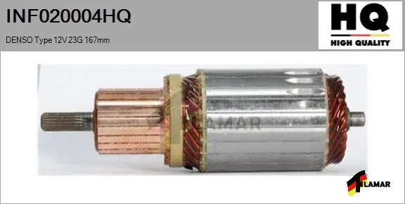 Armature, starter (INF020004HQ)