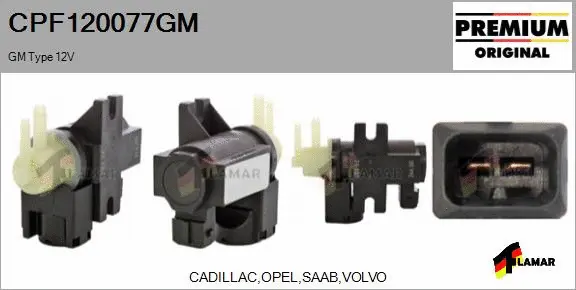 Pressure Converter, exhaust control (CPF120077GM)