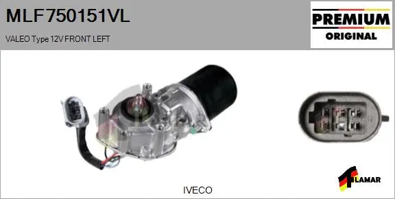 Wiper Motor (MLF750151VL)
