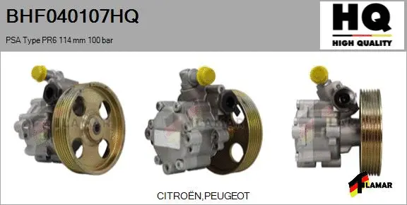 Hydraulic Pump, steering (BHF040107HQ)