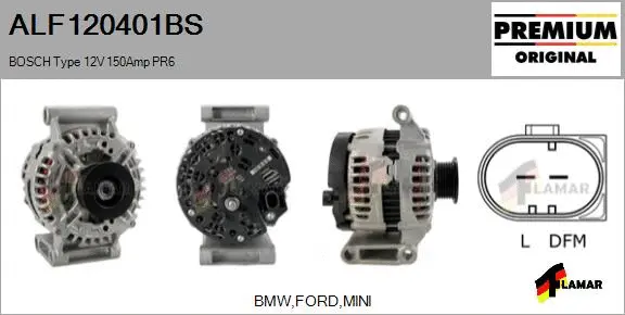 Alternator (ALF120401BS)