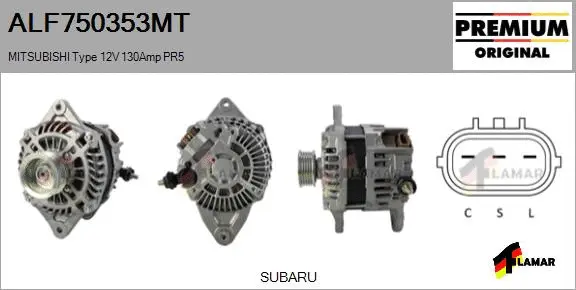 Alternator (ALF750353MT)