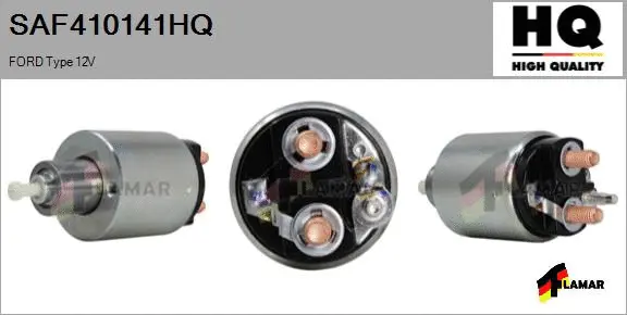 Solenoid Switch, starter (SAF410141HQ)